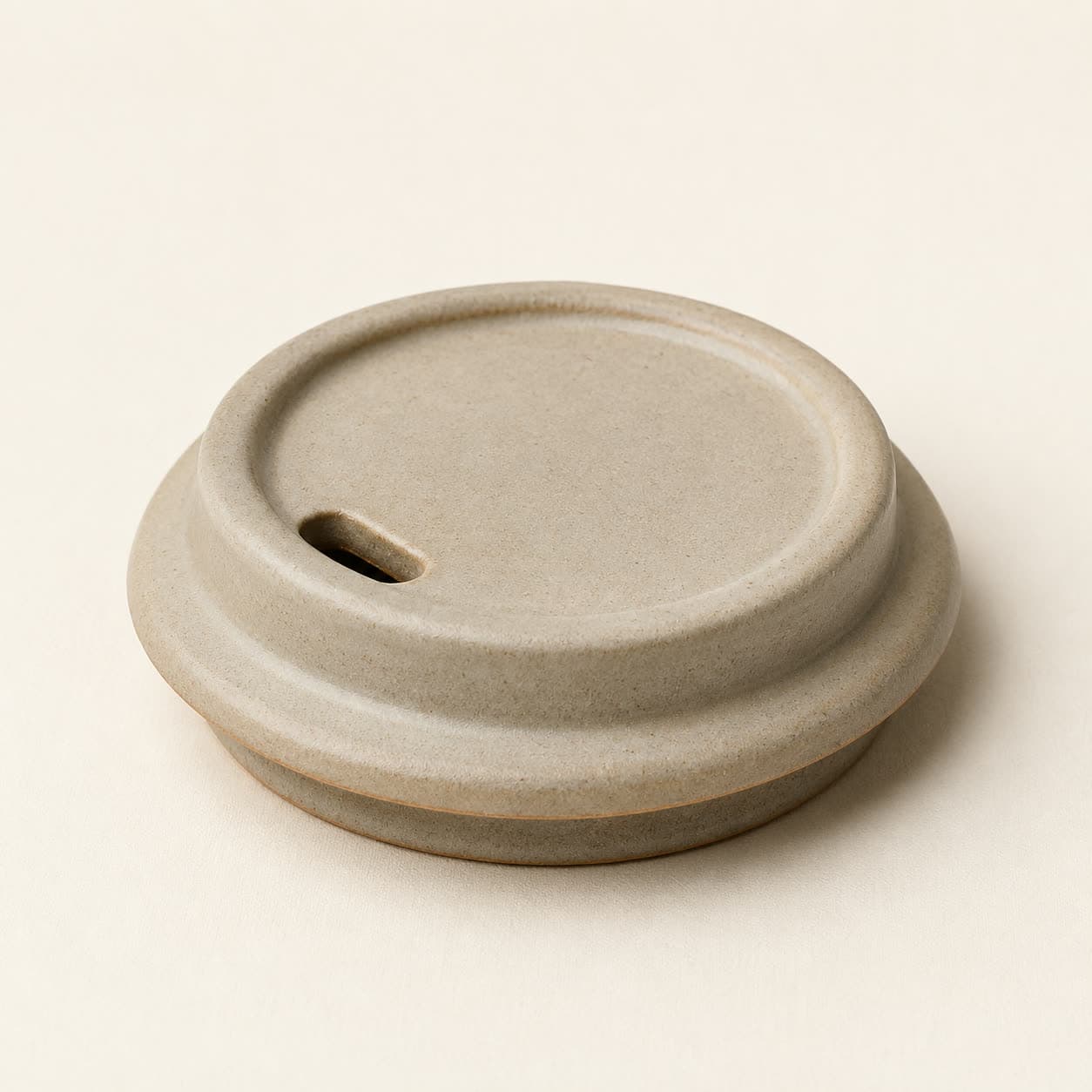 Takeaway-Match Ceramic Lid, unmarked